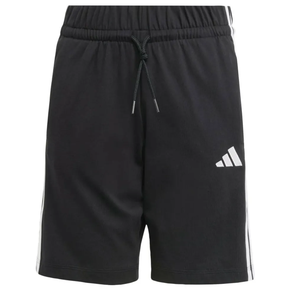 Essentials 3 Stripe Jersey Short Juniors