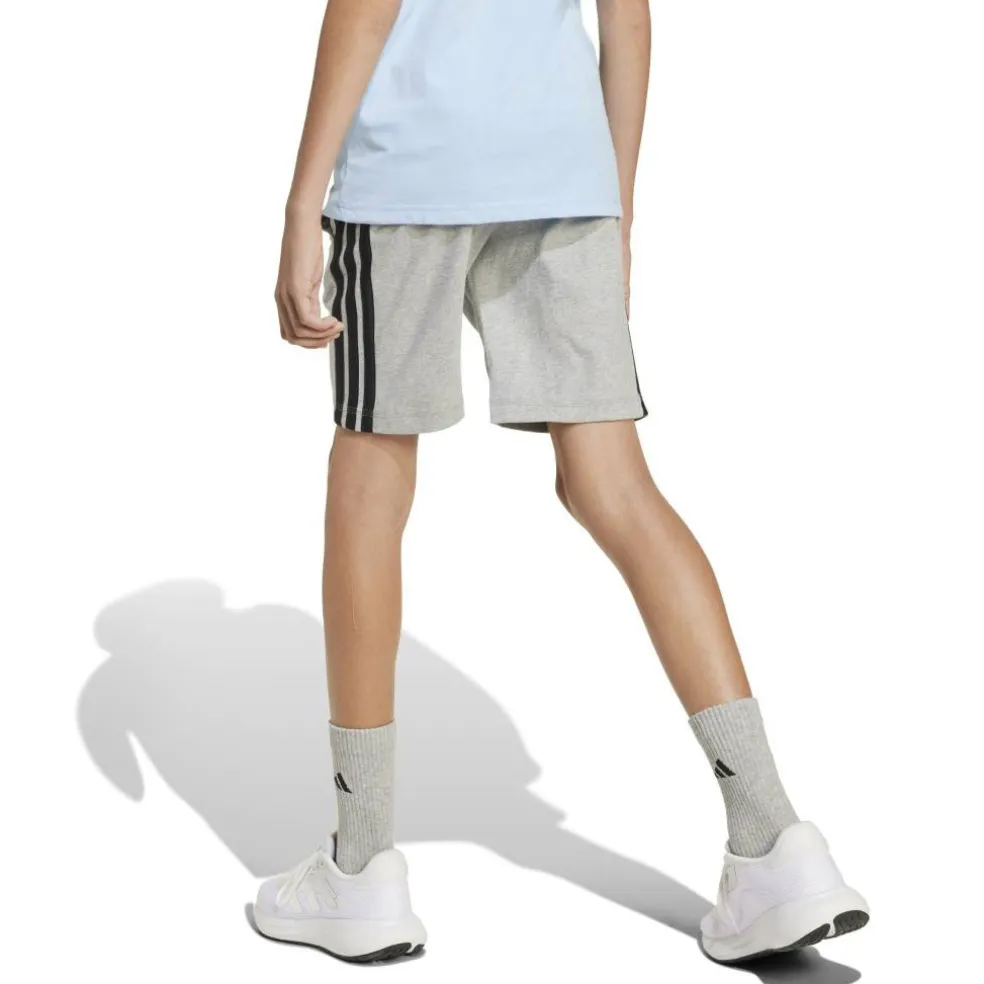 Essentials 3 Stripe Jersey Short Juniors