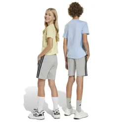 Essentials 3 Stripe Jersey Short Juniors
