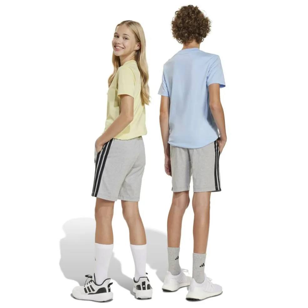 Essentials 3 Stripe Jersey Short Juniors