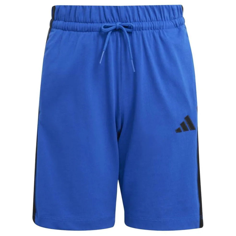 Essentials 3 Stripe Jersey Short Juniors
