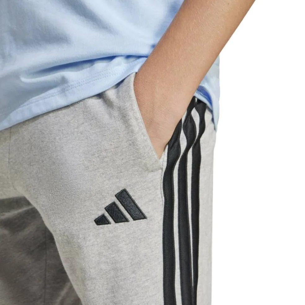 Essentials 3 Stripe Jersey Short Juniors