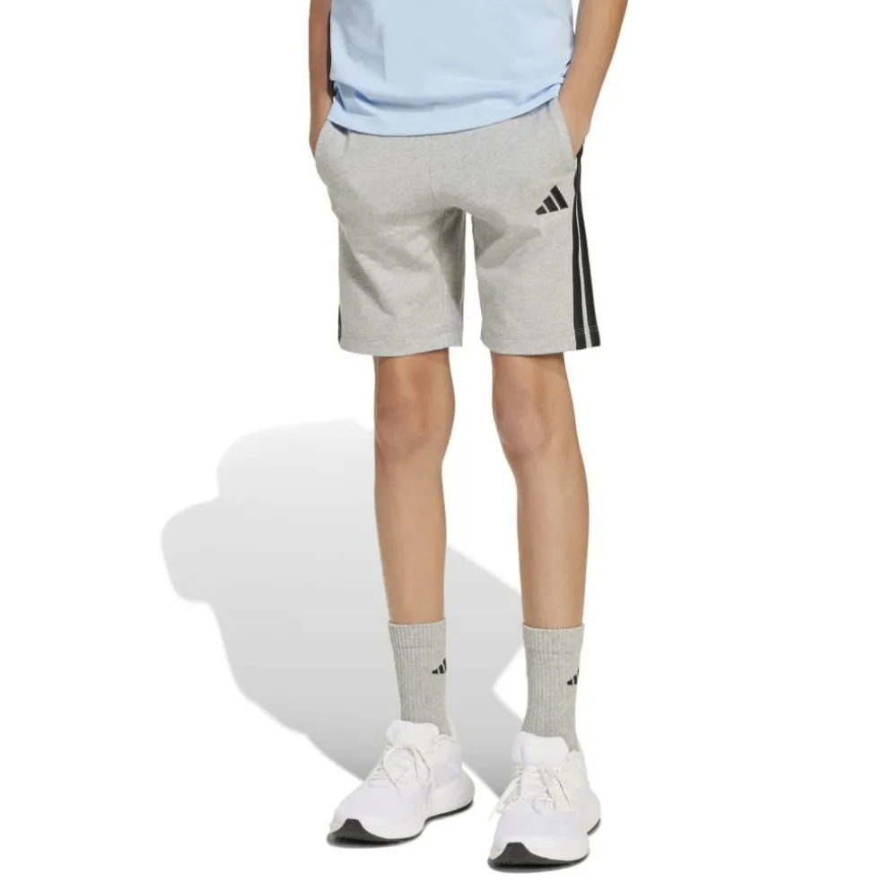 Essentials 3 Stripe Jersey Short Juniors