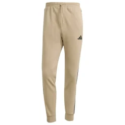 Essentials Fleece Tapered Cuff 3-Stripes Joggers
