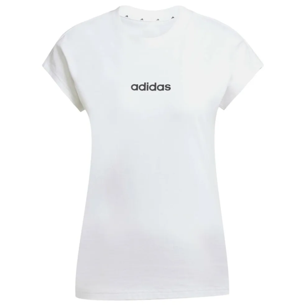 Essentials Linear Cotton T-Shirt Womens