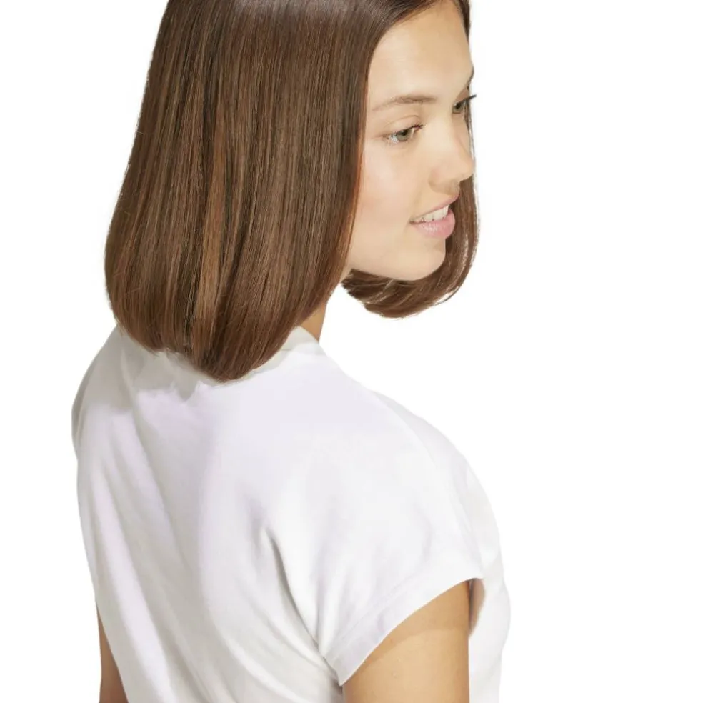 Essentials Linear Cotton T-Shirt Womens