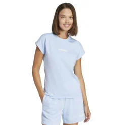 Essentials Linear Cotton T-Shirt Womens
