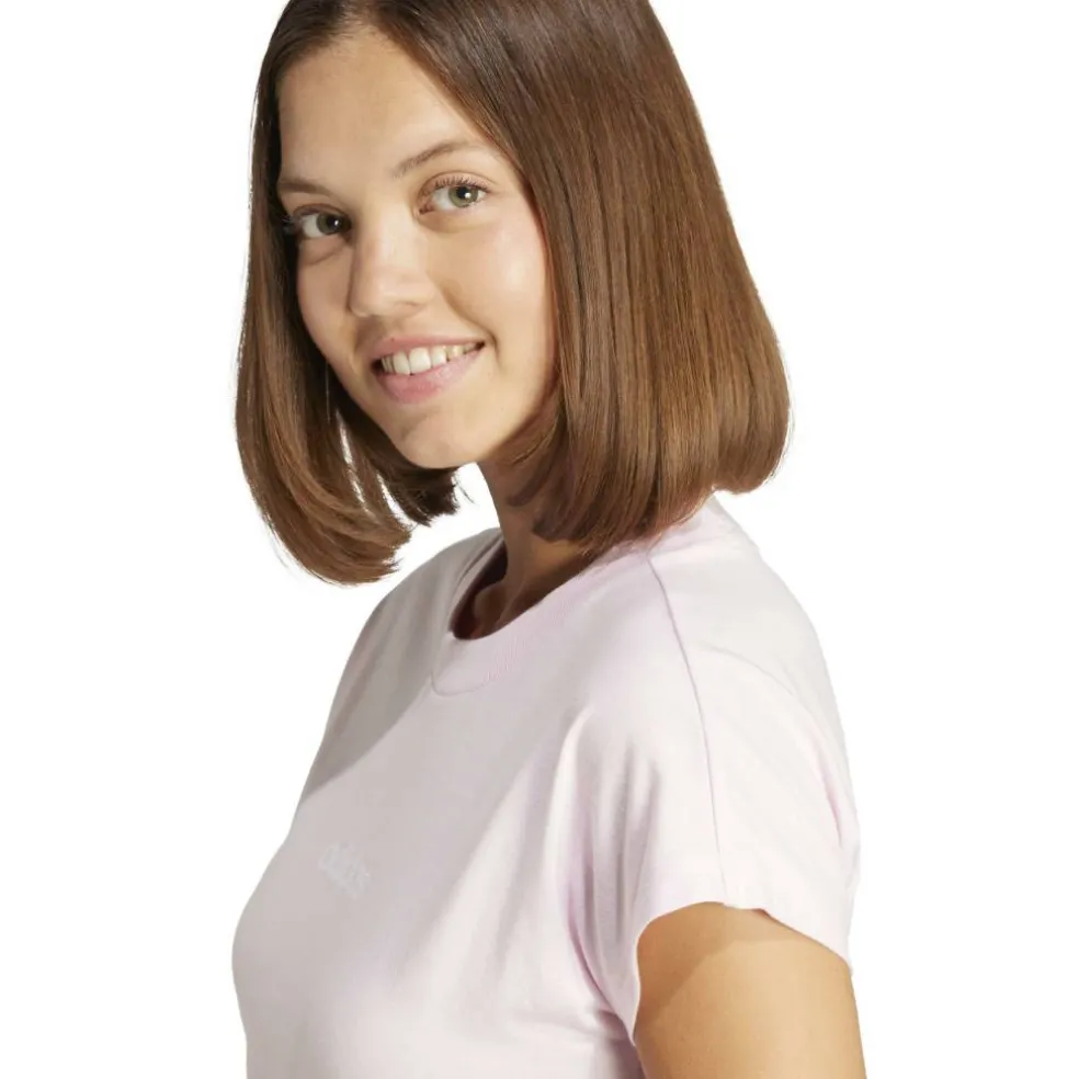 Essentials Linear Cotton T-Shirt Womens