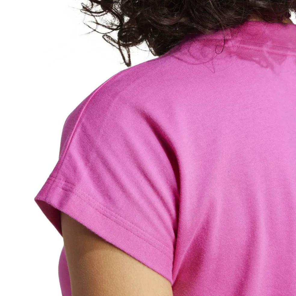 Essentials Linear Cotton T-Shirt Womens