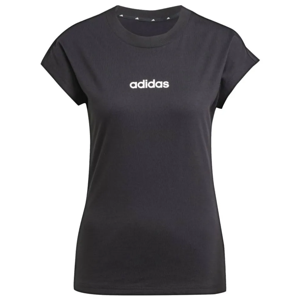 Essentials Linear Cotton T-Shirt Womens