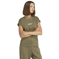 Essentials Linear Cotton T-Shirt Womens