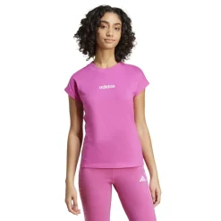 Essentials Linear Cotton T-Shirt Womens
