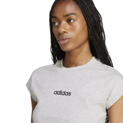 Essentials Linear Cotton T-Shirt Womens