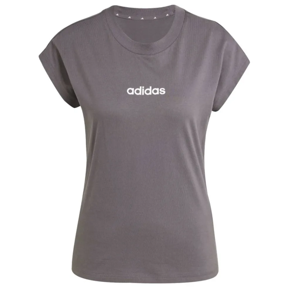 Essentials Linear Cotton T-Shirt Womens