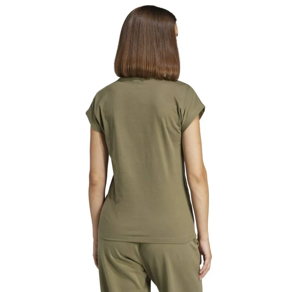 Essentials Linear Cotton T-Shirt Womens