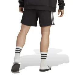 Essentials 3 Stripe Fleece Shorts Mens