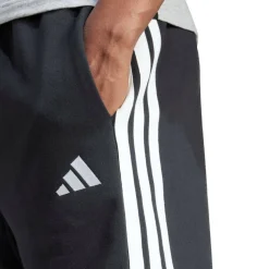 Essentials 3 Stripe Fleece Shorts Mens