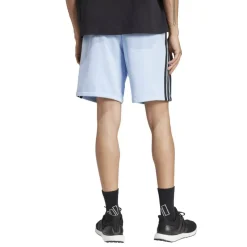 Essentials 3 Stripe Fleece Shorts Mens