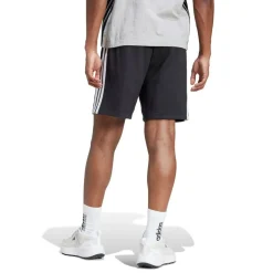 Essentials 3 Stripe Fleece Shorts Mens