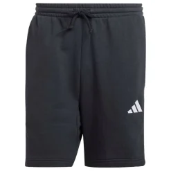 Essentials 3 Stripe Fleece Shorts Mens