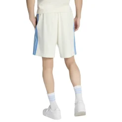 Essentials 3 Stripe Fleece Shorts Mens