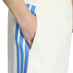 Essentials 3 Stripe Fleece Shorts Mens
