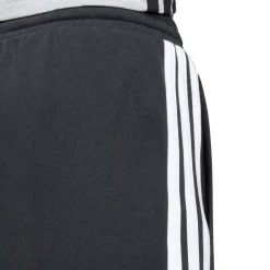 Essentials 3 Stripe Fleece Shorts Mens