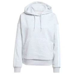 Essentials 3-Stripes Fleece Hoodie