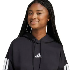 Essentials 3-Stripes Fleece Hoodie