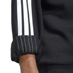 Essentials 3-Stripes Fleece Sweatshirt Mens