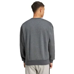 Essentials 3-Stripes Fleece Sweatshirt Mens