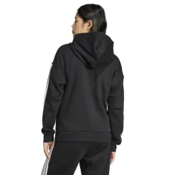 Essentials 3 Stripe Zip Track Hoodie Womens