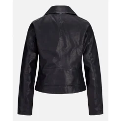 Faux Leather Biker Jacket Ladies