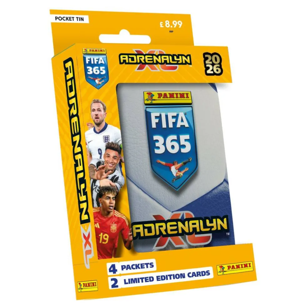 FIFA 365 2025/26 Adrenalyn XL Trading Card Collection Pocket Tin