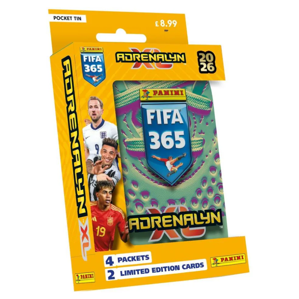 FIFA 365 2025/26 Adrenalyn XL Trading Card Collection Pocket Tin