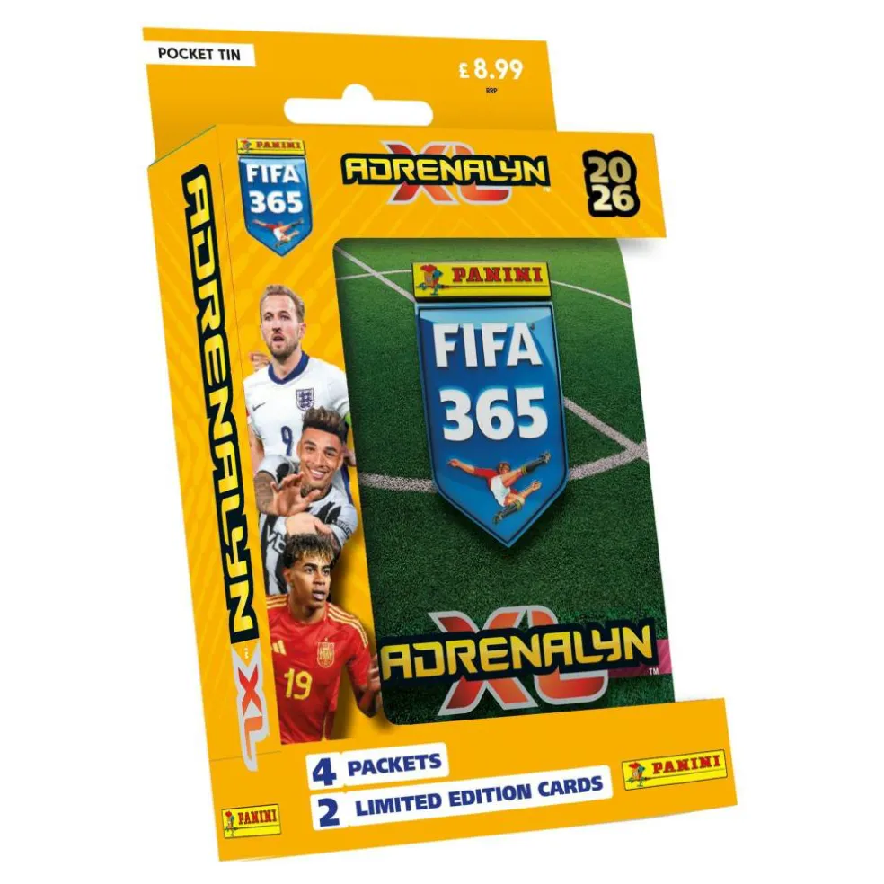 FIFA 365 2025/26 Adrenalyn XL Trading Card Collection Pocket Tin