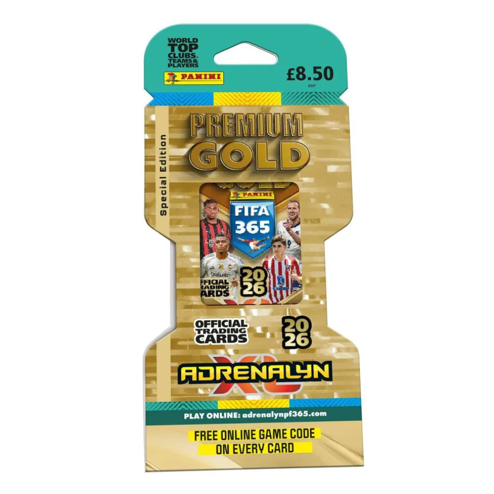 FIFA 365 2025/26 Adrenalyn XL Trading Card Collection Premium Gold Packs