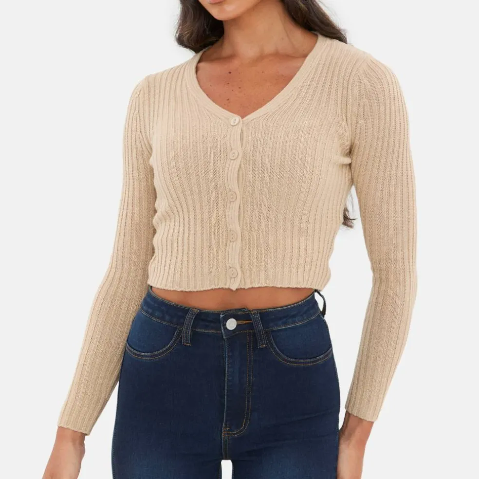 Fine Gauge Knit Cardigan