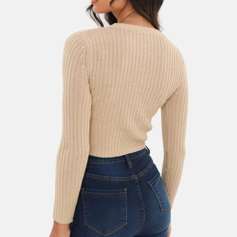 Fine Gauge Knit Cardigan