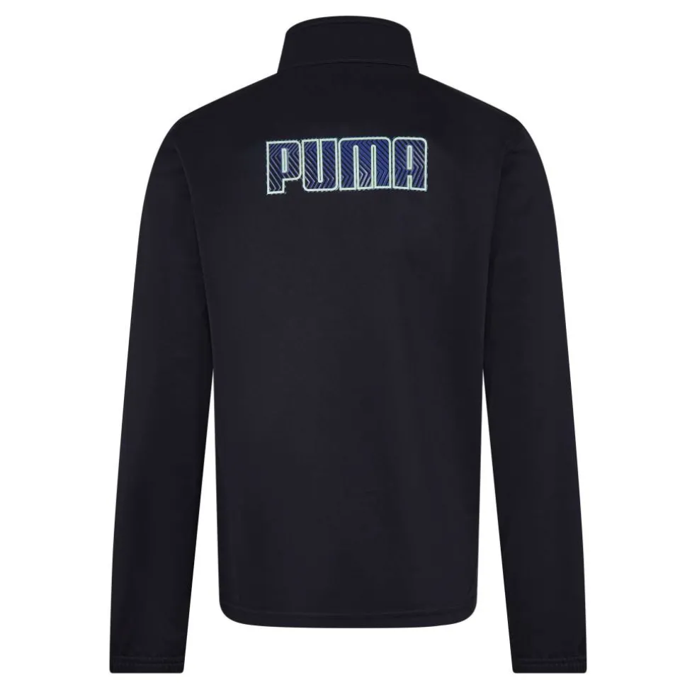 Finesse Performance Quarter Zip Drill Top Junior
