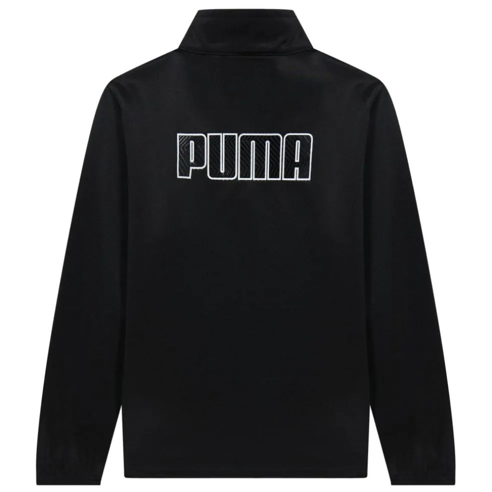 Finesse Performance Quarter Zip Drill Top Junior