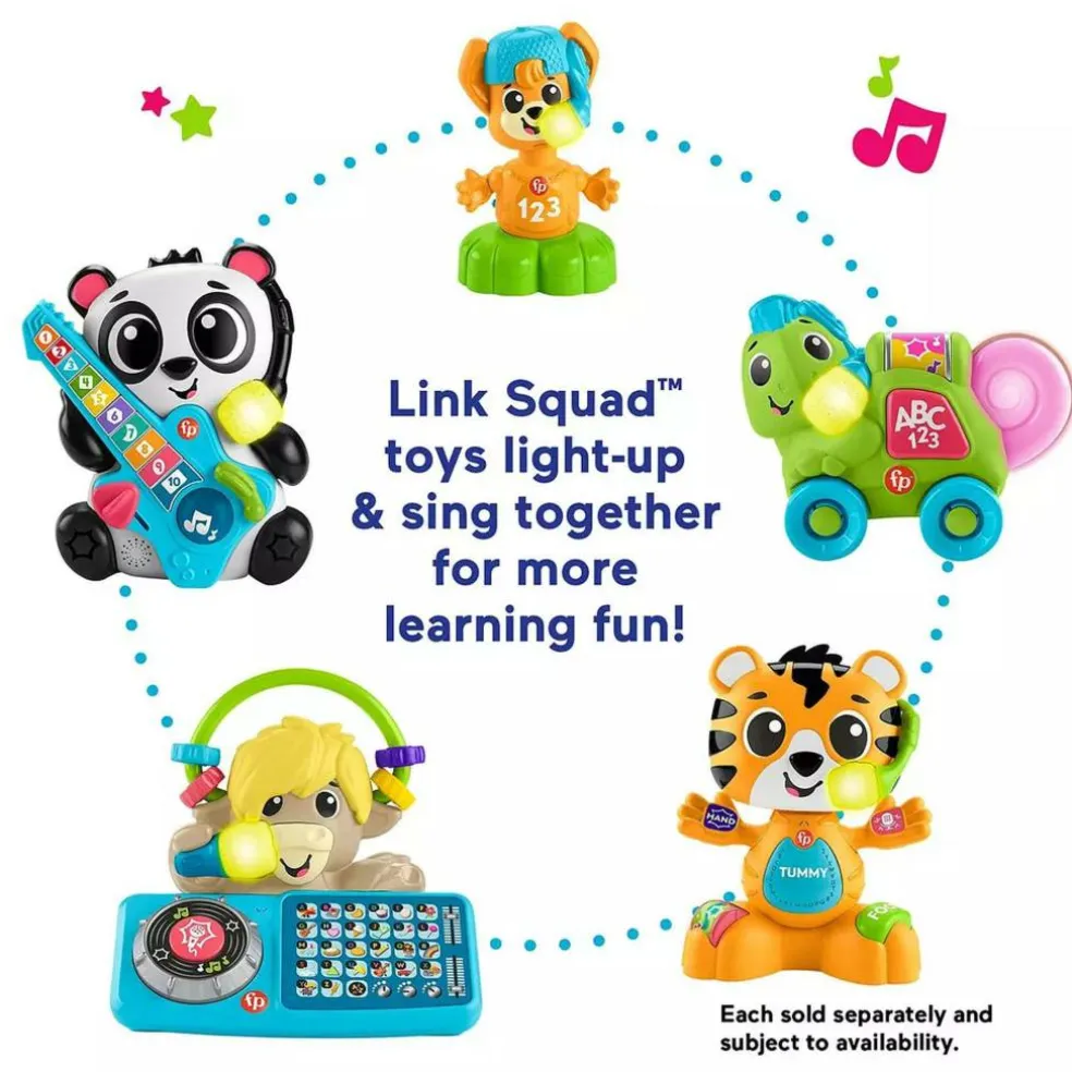 Fisher-Price Link Squad Jam & Count Panda