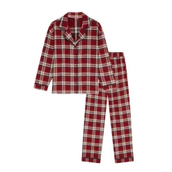 Flannel Pyjama Set Womens