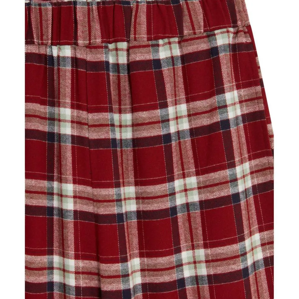Flannel Pyjama Set Womens