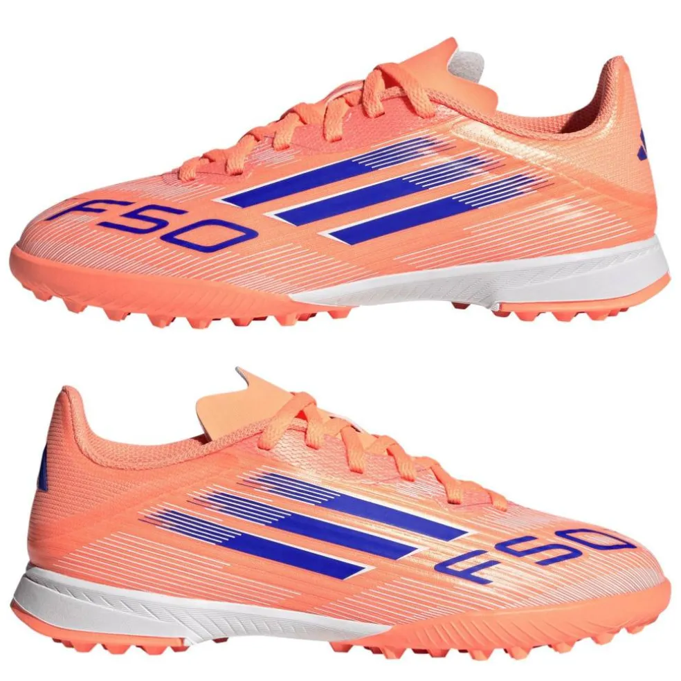 F50 League Childrens Astro Turf Football Boots