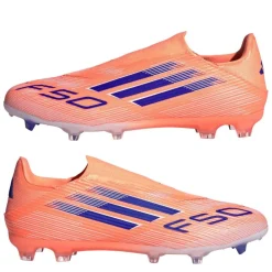 F50 League Laceless Adults Firm Ground Football Boots