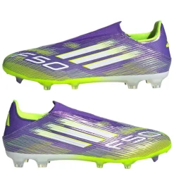 F50 League Laceless Adults Firm Ground Football Boots