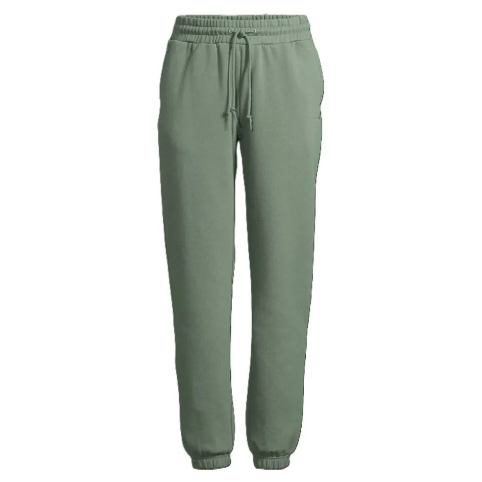 Fleece Closed Hem Jogging Bottoms Womens