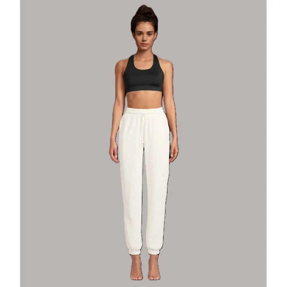 Fleece Closed Hem Jogging Bottoms Womens