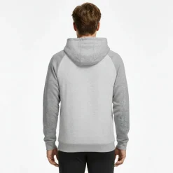 Fleece Contrast Hoodie Mens